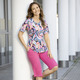 Jeans - Magic-Jeans-Bermudas – Farbe PINK – Ansicht 5 Jeans - Magic-Jeans-Bermudas, in Größe 034 bis 050, in Farbe ECRU – Farbe PINK – Ansicht 5