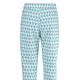 Hosen - Caprihose in bequemer Schlupfform – Farbe TÜRKIS-ECRU – Ansicht 2 Hosen - Caprihose in bequemer Schlupfform, in Größe 036 bis 052, in Farbe TÜRKIS-ECRU – Farbe TÜRKIS-ECRU – Ansicht 2