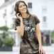Shirts - Shirt in Batik-Optik in 2 Farben – Farbe KHAKI BATIK – Ansicht 2 Shirts - Shirt in Batik-Optik in 2 Farben, in Größe 038 bis 054, in Farbe KIWI BATIK – Farbe KHAKI BATIK – Ansicht 2