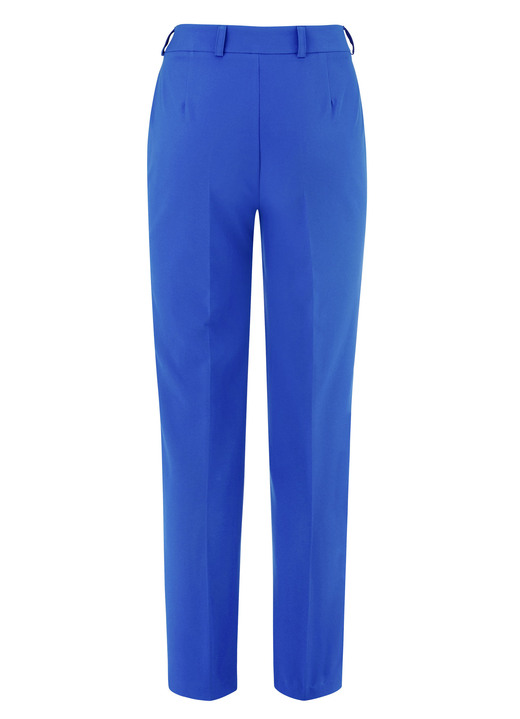 Hosen mit Knopf- und Reißverschluss - Hose mit komfortablem Formbund, in Größe 018 bis 052, in Farbe ROYALBLAU Ansicht 2