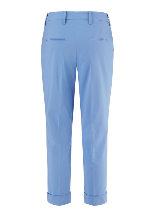 Hosen mit Knopf- und Reißverschluss - Hose in aktueller 7/8-Länge, in Größe 018 bis 052, in Farbe HELLBLAU Ansicht 2