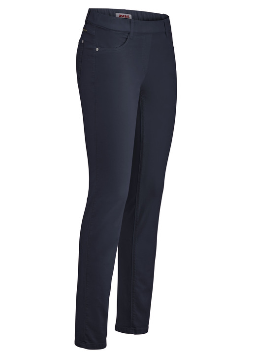 Hosen - Hose in bequemer Schlupfform, in Größe 017 bis 052, in Farbe MARINE Ansicht 1