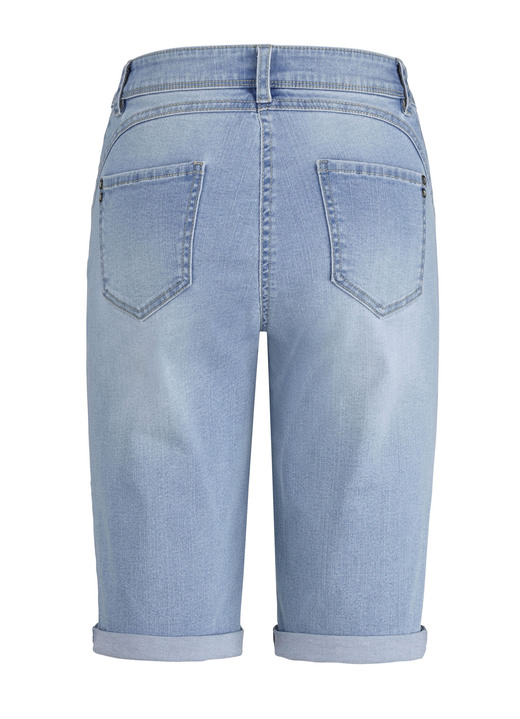Hosen - Bermudas mit Push-up-Effekt, in Größe 034 bis 052, in Farbe HELLBLAU Ansicht 1