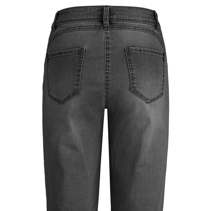 Hosen - Bermudas mit Push-up-Effekt, in Größe 034 bis 052, in Farbe HELLBLAU Ansicht 6