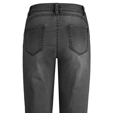 Hosen - Bermudas mit Push-up-Effekt, in Größe 034 bis 052, in Farbe HELLBLAU – Farbe SCHWARZ – Ansicht 