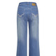Hosen mit Knopf- und Reißverschluss - Jeans mit modischer Beinweite – Farbe JEANSBLAU – Ansicht 2 Hosen mit Knopf- und Reißverschluss - Jeans mit modischer Beinweite, in Größe 018 bis 052, in Farbe JEANSBLAU – Farbe JEANSBLAU – Ansicht 2