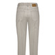 Hosen mit Knopf- und Reißverschluss - Caprihose in 4-Pocket-Form – Farbe SAND – Ansicht 2 Hosen mit Knopf- und Reißverschluss - Caprihose in 4-Pocket-Form, in Größe 018 bis 052, in Farbe WEISS – Farbe SAND – Ansicht 2