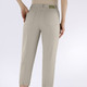 Hosen mit Knopf- und Reißverschluss - Caprihose in 4-Pocket-Form – Farbe SAND – Ansicht 4 Hosen mit Knopf- und Reißverschluss - Caprihose in 4-Pocket-Form, in Größe 018 bis 052, in Farbe WEISS – Farbe SAND – Ansicht 4