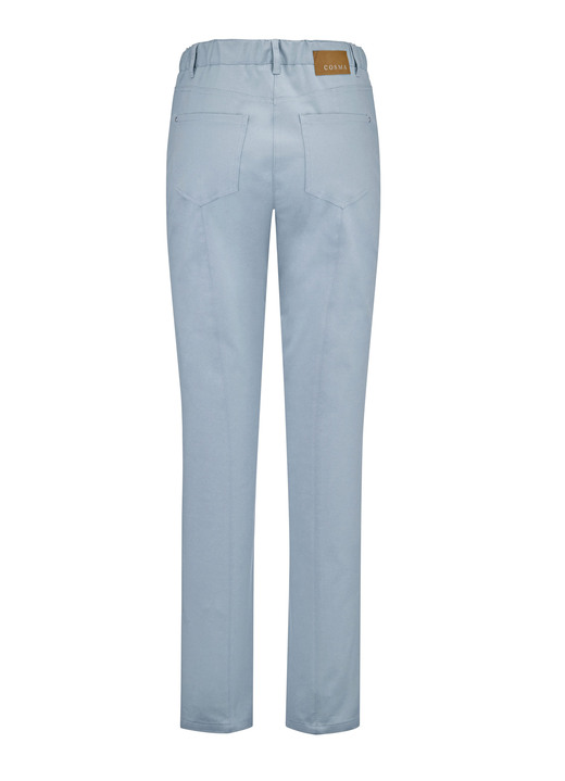 Hosen - Hose in 4-Pocket-Form, in Größe 018 bis 052, in Farbe HELLBLAU Ansicht 2