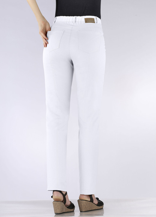 Hosen - Hose in 4-Pocket-Form, in Größe 018 bis 052, in Farbe HELLBLAU Ansicht 17