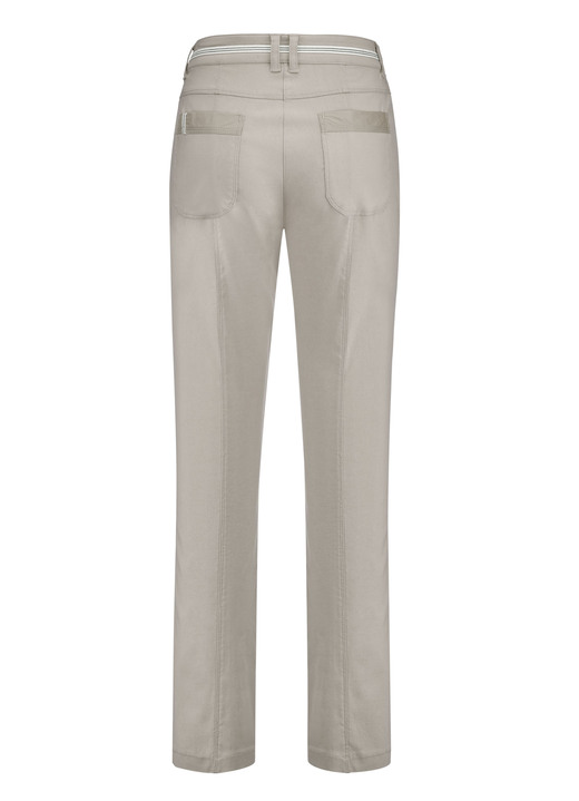 Hosen mit Knopf- und Reißverschluss - Aufwendig gearbeitete Hose, in Größe 017 bis 052, in Farbe TÜRKIS Ansicht 9