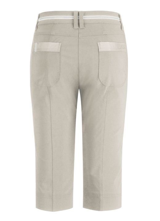 7/8-Hosen, Capris, Bermudas - Aufwendig gearbeitete Bermudas, in Größe 034 bis 052, in Farbe TÜRKIS Ansicht 8