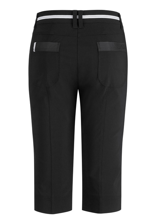 7/8-Hosen, Capris, Bermudas - Aufwendig gearbeitete Bermudas, in Größe 034 bis 052, in Farbe TÜRKIS Ansicht 5