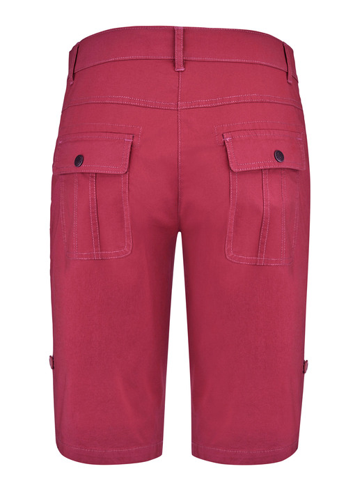 7/8-Hosen, Capris, Bermudas - Bermudas mit Zierriegel, in Größe 034 bis 052, in Farbe GRÜN Ansicht 5