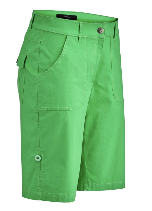 7/8-Hosen, Capris, Bermudas - Bermudas mit Zierriegel Ansicht 4 7/8-Hosen, Capris, Bermudas - Bermudas mit Zierriegel, in Größe 034 bis 052, in Farbe WEISS Ansicht 4
