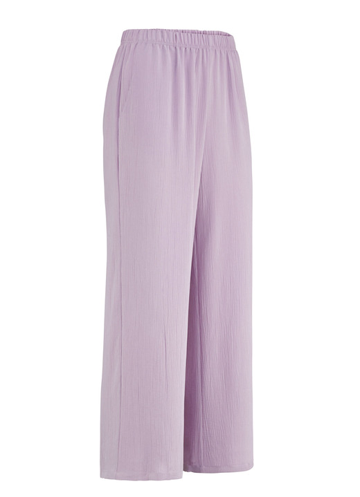 Hosen in Schlupfform - 7/8-Hose in bequemer Weite Ansicht 4 Hosen in Schlupfform - 7/8-Hose in bequemer Weite, in Größe 018 bis 052, in Farbe HELLBLAU Ansicht 4