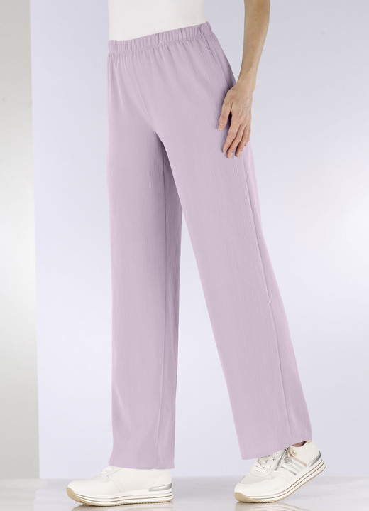 Hosen - Hose in bequemer Weite, in Größe 018 bis 052, in Farbe HELLBLAU Ansicht 9