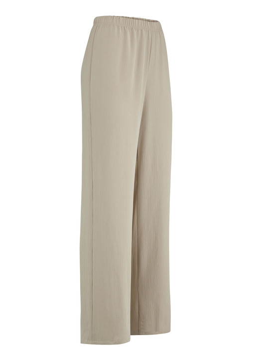 Hosen - Hose in bequemer Weite, in Größe 018 bis 052, in Farbe BEIGE Ansicht 1