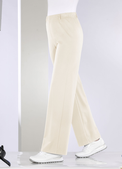 Hosen in Schlupfform - Hose in modischer Palazzo-Form, in Größe 018 bis 054, in Farbe BORDEAUX Ansicht 12