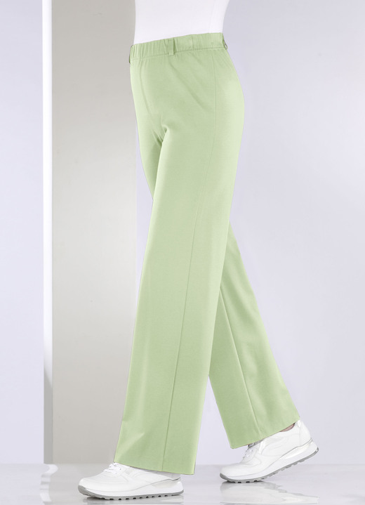 Hosen in Schlupfform - Hose in modischer Palazzo-Form, in Größe 018 bis 054, in Farbe SCHWARZ Ansicht 11