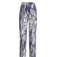 Hosen - Hose in ausdrucksstarker Dessinierung, in Größe 018 bis 052, in Farbe DUNKELBLAU-WEISS – Farbe DUNKELBLAU-WEISS – Ansicht 2