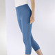 Hosen in Schlupfform - Capri-Leggings, in Größe (36/38) bis (52/54), in Farbe JEANSBLAU – Farbe JEANSBLAU – Ansicht 3