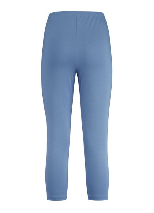 Hosen in Schlupfform - Capri-Leggings, in Größe (36/38) bis (52/54), in Farbe JEANSBLAU Ansicht 2