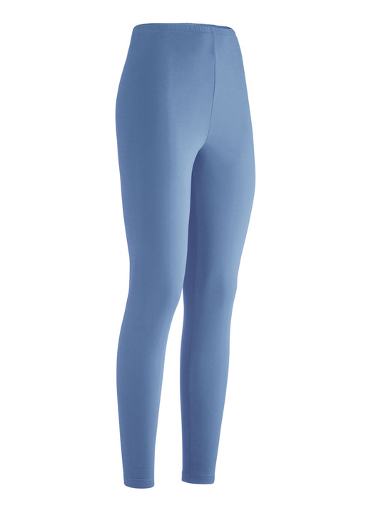 Hosen in Schlupfform - Leggings, in Größe (36/38) bis (52/54), in Farbe JEANSBLAU Ansicht 1