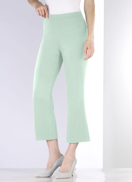 Hosen in Schlupfform - Soft-Stretch-Hose, in Größe 018 bis 052, in Farbe MINT Ansicht 3