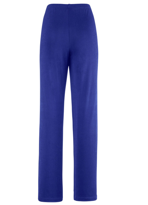 Hosen in Schlupfform - Hose mit edlem Glanz Ansicht 9 Hosen in Schlupfform - Hose mit edlem Glanz, in Größe 020 bis 060, in Farbe NACHTBLAU Ansicht 9