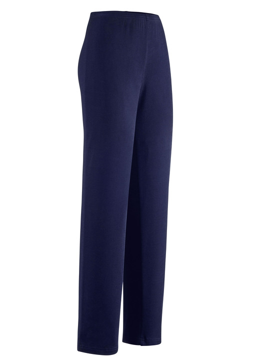 Klaus Modelle - Hose mit edlem Glanz in Extra-Kurzgrößen, in Größe 205 bis 285, in Farbe ROYALBLAU Ansicht 8