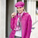 Kurz - Funktionsjacke mit fester Kapuze – Farbe MAGENTA – Ansicht 3 Kurz - Funktionsjacke mit fester Kapuze, in Größe 036 bis 052, in Farbe MAGENTA – Farbe MAGENTA – Ansicht 3