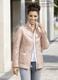 Kurz - Jacke mit aufgesetzen Taschen, in Größe 038 bis 054, in Farbe PUDERROSÉ – Farbe ZARTAPRICOT – Ansicht 1