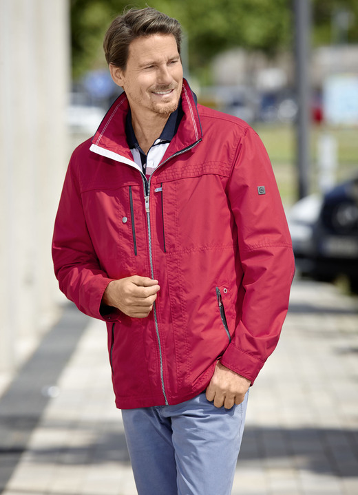 Kurzjacken & Blousons - Kurzjacke von „Cabano“, in Größe 024 bis 062, in Farbe ROT Ansicht 2