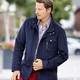 Jacken - Jacke aus weichem Microvelours – Farbe MARINE – Ansicht 1 Jacken - Jacke aus weichem Microvelours, in Größe 048 bis 062, in Farbe MARINE – Farbe MARINE – Ansicht 1
