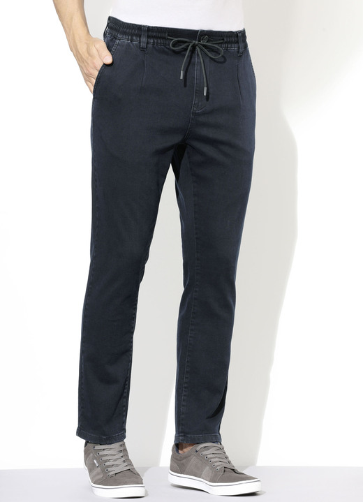 Jeans - Superstretch-Jeans in 3 Farben Ansicht 2 Jeans - Superstretch-Jeans in 3 Farben, in Größe 024 bis 062, in Farbe JEANSBLAU Ansicht 2