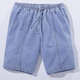 Shorts & Bermudas - Bequeme Schlupf-Shorts in 4 Farben, in Größe 048 bis 060, in Farbe HELLBLAU