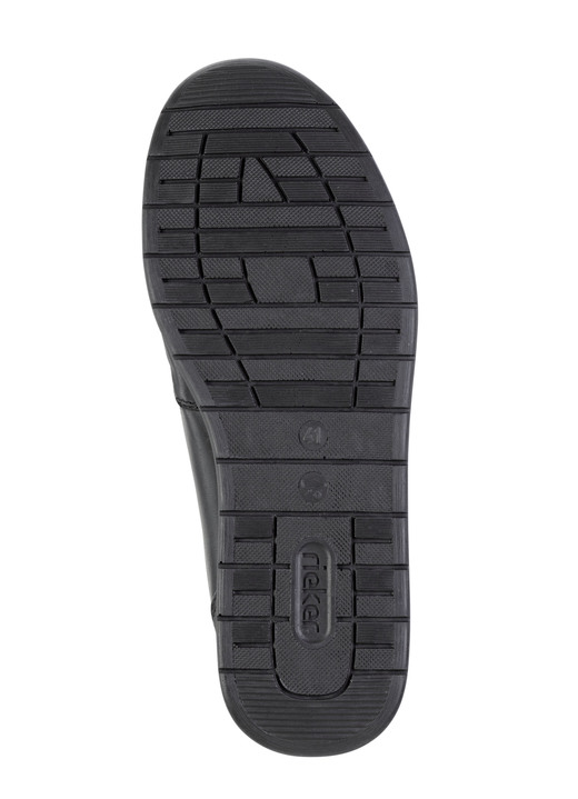 Slipper & Schnürschuhe - Rieker Slipper aus Nappaleder Ansicht 3 Slipper & Schnürschuhe - Rieker Slipper aus Nappaleder, in Größe 040 bis 047, in Farbe SCHWARZ Ansicht 3