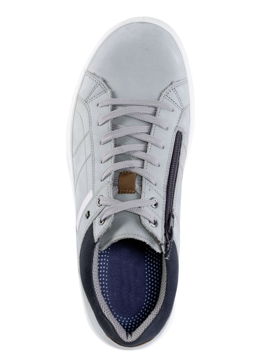 Slipper & Schnürschuhe - GINO GALANTE Schnürschuh aus Nubukleder mit Kontrastbesätzen, in Größe 040 bis 047, in Farbe SCHWARZ Ansicht 5