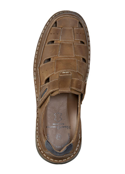 - Slipper mit luftigen Durchbrüchen, in Größe 040 bis 046, in Farbe MARONE-BLAU Ansicht 2