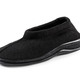 Slipper & Schnürschuhe - Slipper aus elastischem Strickmaterial – Farbe SCHWARZ – Ansicht 1 Slipper & Schnürschuhe - Slipper aus elastischem Strickmaterial, in Größe 039 bis 045, in Farbe SCHWARZ – Farbe SCHWARZ – Ansicht 1
