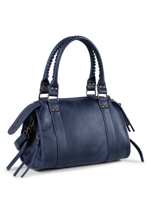 Taschen - Collezione Alessandro Tasche mit verspielten Verzierungen, in Farbe DUNKELBLAU Ansicht 2