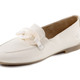 Slipper & Schnürschuhe - Remonte Loafer mit trendiger Zierkette, in Größe 036 bis 042, in Farbe BEIGE – Farbe BEIGE – Ansicht 1