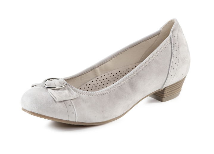 Pumps & Ballerina - Andrea Conti, schicke Damen-Pumps, mit Gummizug, in Größe 036 bis 042, in Farbe PINK Ansicht 4