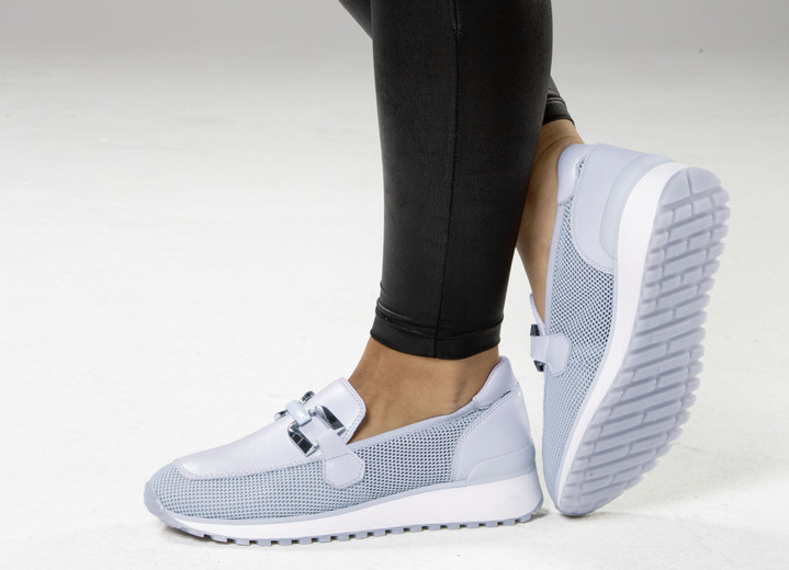 Slipper & Schnürschuhe - Caprice Slipper mit Zierspange, in Größe 036 bis 042, in Farbe ECRU Ansicht 7