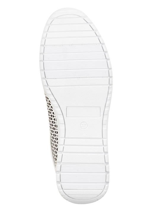 Slipper & Schnürschuhe - ELENA EDEN, sommerliche Damen-Sneaker, Weite G, mit herausnehmbarem Fußbett, in Größe 036 bis 042, in Farbe NATURWEISS Ansicht 3