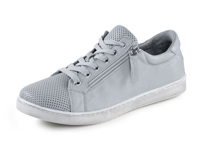 Slipper & Schnürschuhe - ELENA EDEN, sommerliche Damen-Schnürschuhe, mit herausnehmbarem Fußbett, in Größe 036 bis 042, in Farbe BEIGE Ansicht 7