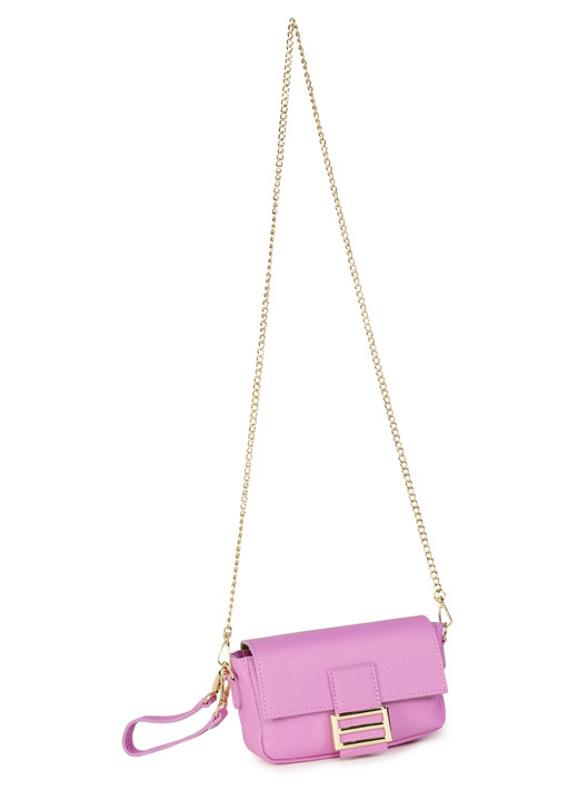SALE % - Laurina Tasche mit trendigem Metallschmuck, in Farbe PINK Ansicht 1