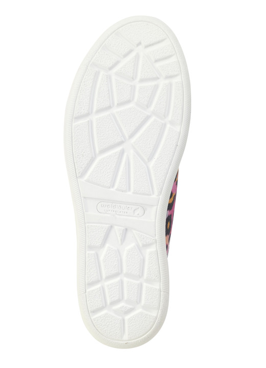 Slipper & Schnürschuhe - Waldläufer Sneaker mit Streuglitzer und Leo-Druck Ansicht 3 Slipper & Schnürschuhe - Waldläufer Sneaker mit Streuglitzer und Leo-Druck, in Größe 3 1/2 bis 8, in Farbe MULTICOLOR Ansicht 3