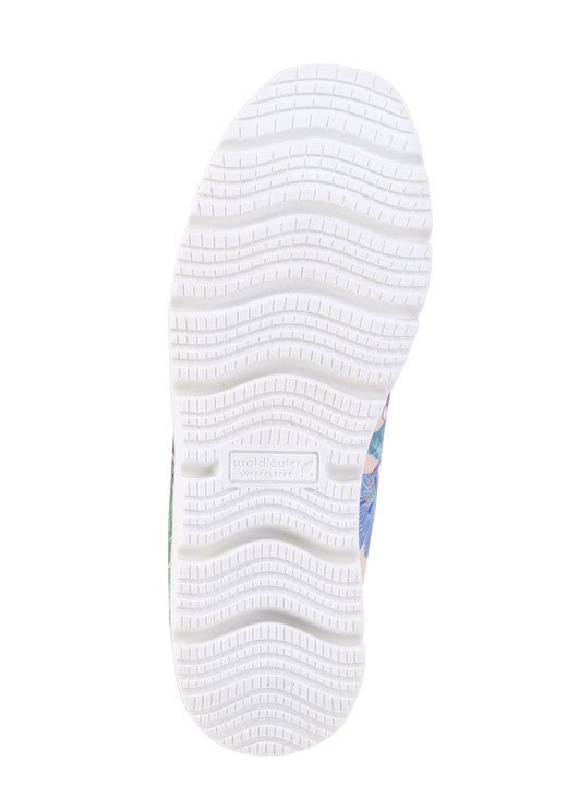 Slipper & Schnürschuhe - Waldläufer Slipper aus beschichtetem, floral bedrucktem Textilmaterial Ansicht 3 Slipper & Schnürschuhe - Waldläufer Slipper aus beschichtetem, floral bedrucktem Textilmaterial, in Größe 3 1/2 bis 8, in Farbe MULTICOLOR Ansicht 3